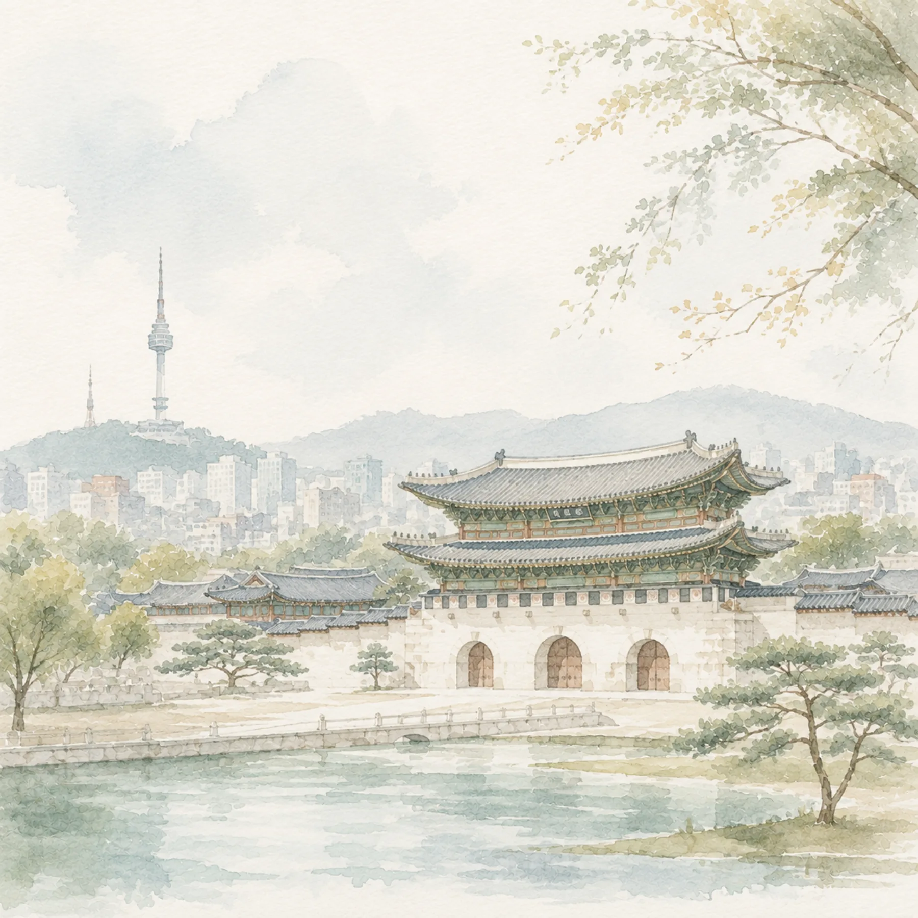 景福宫手帐图